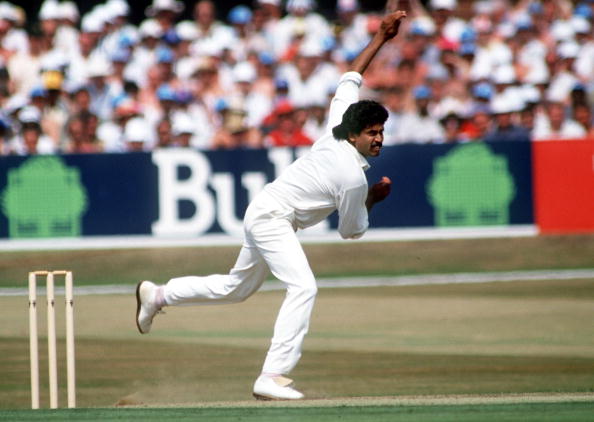 Kapil Dev during the 1990 tour of England | Getty