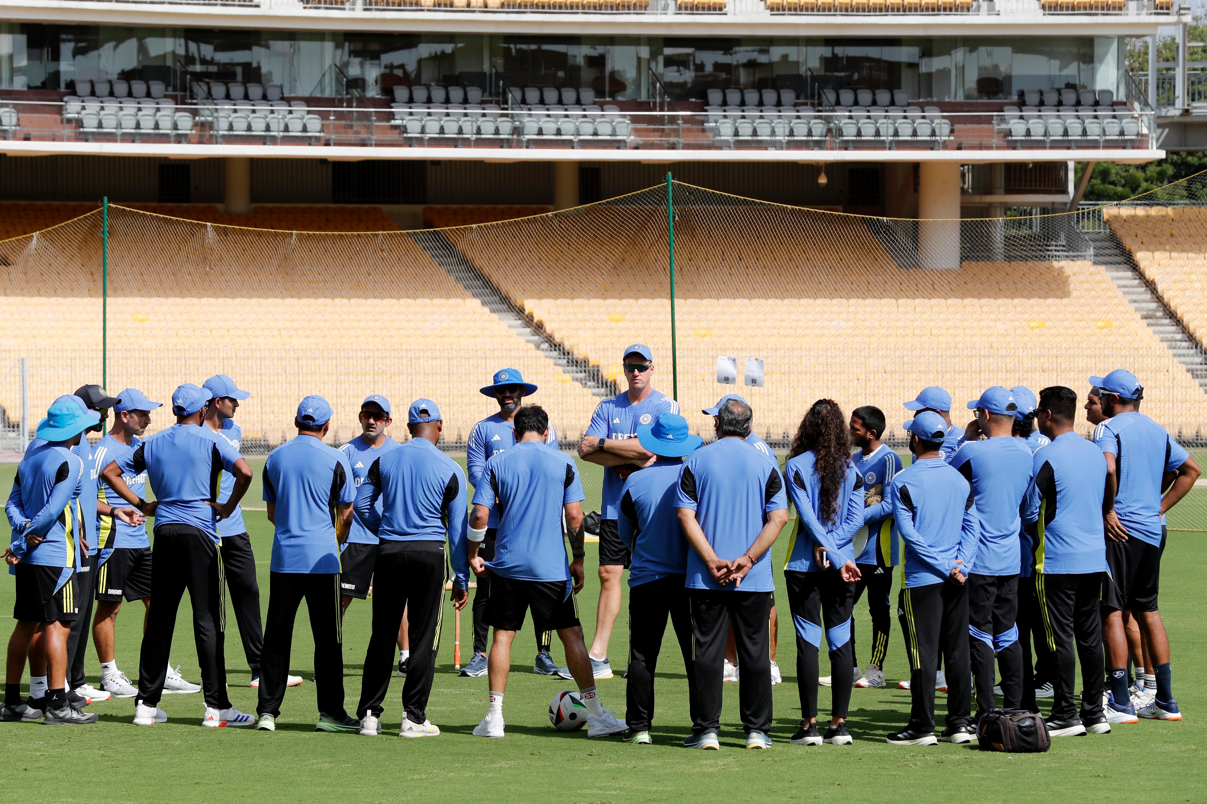 Team India during preparatory camp in Chennai ahead of 1st Test v Bangladesh | BCCI