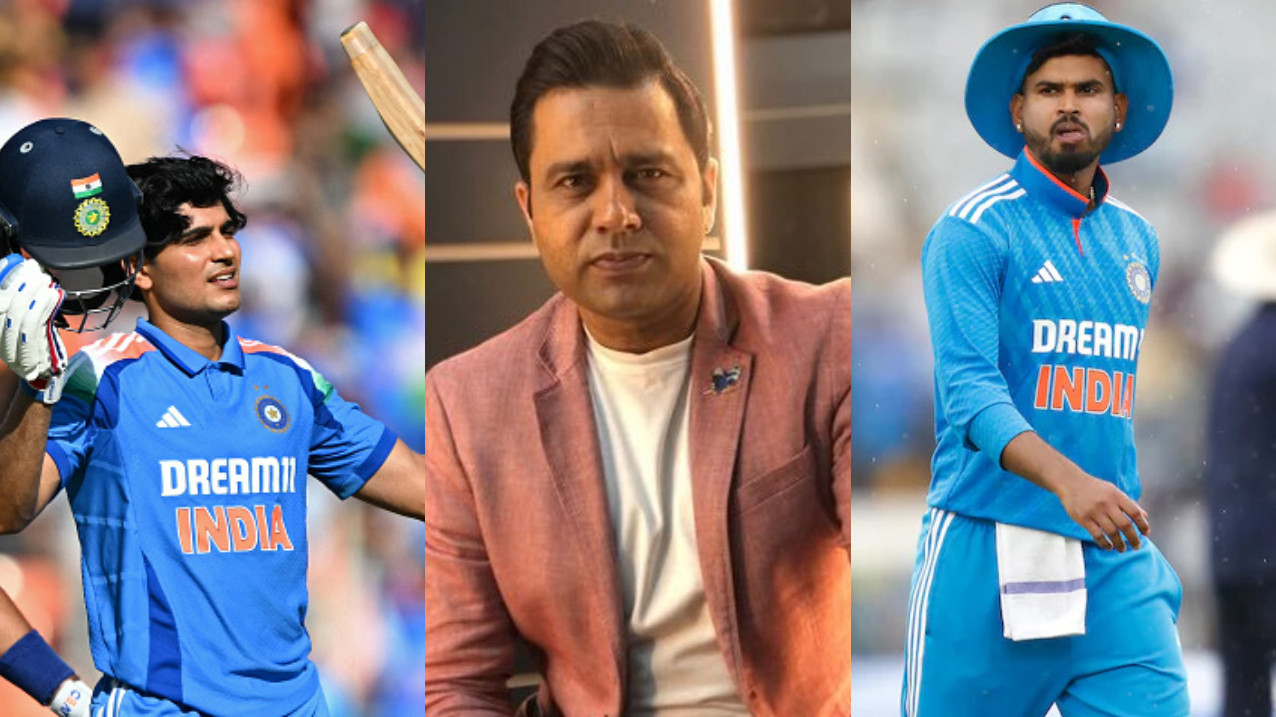 “It's very difficult to say ”- Aakash Chopra chooses between Shreyas Iyer and Shubman Gill as India’s ODI captain