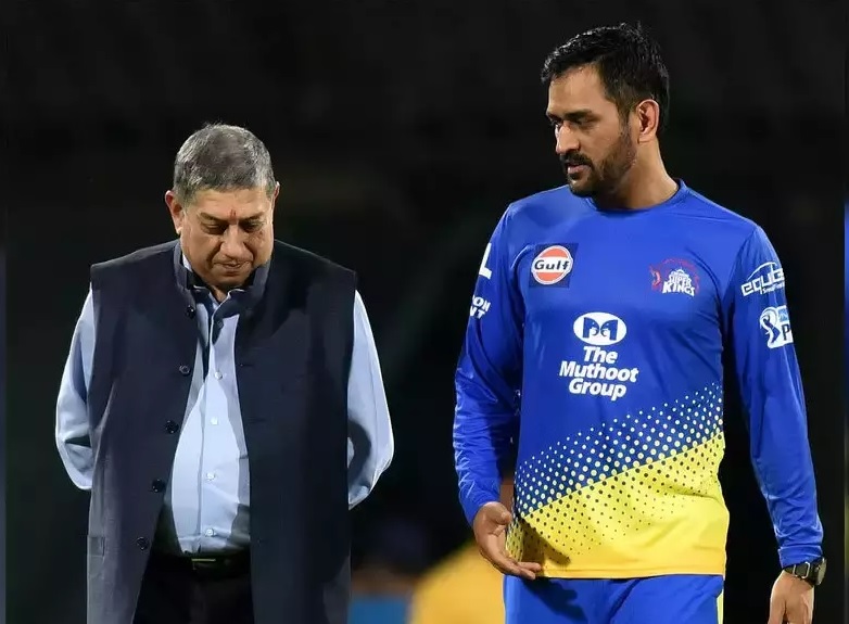 N Srinivasan is proud of having MS Dhoni as CSK captain | Twitter