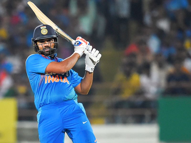 Rohit Sharma made a dominating 85 in Rajkot T20I | AFP 