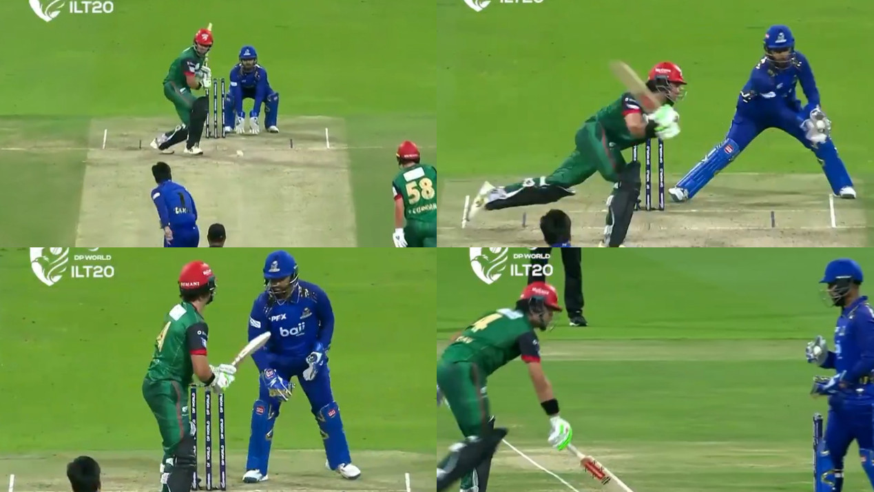 WATCH- Nicholas Pooran chooses not to stump Max Holden out in ILT20 2025 match; Holden retires out the next ball