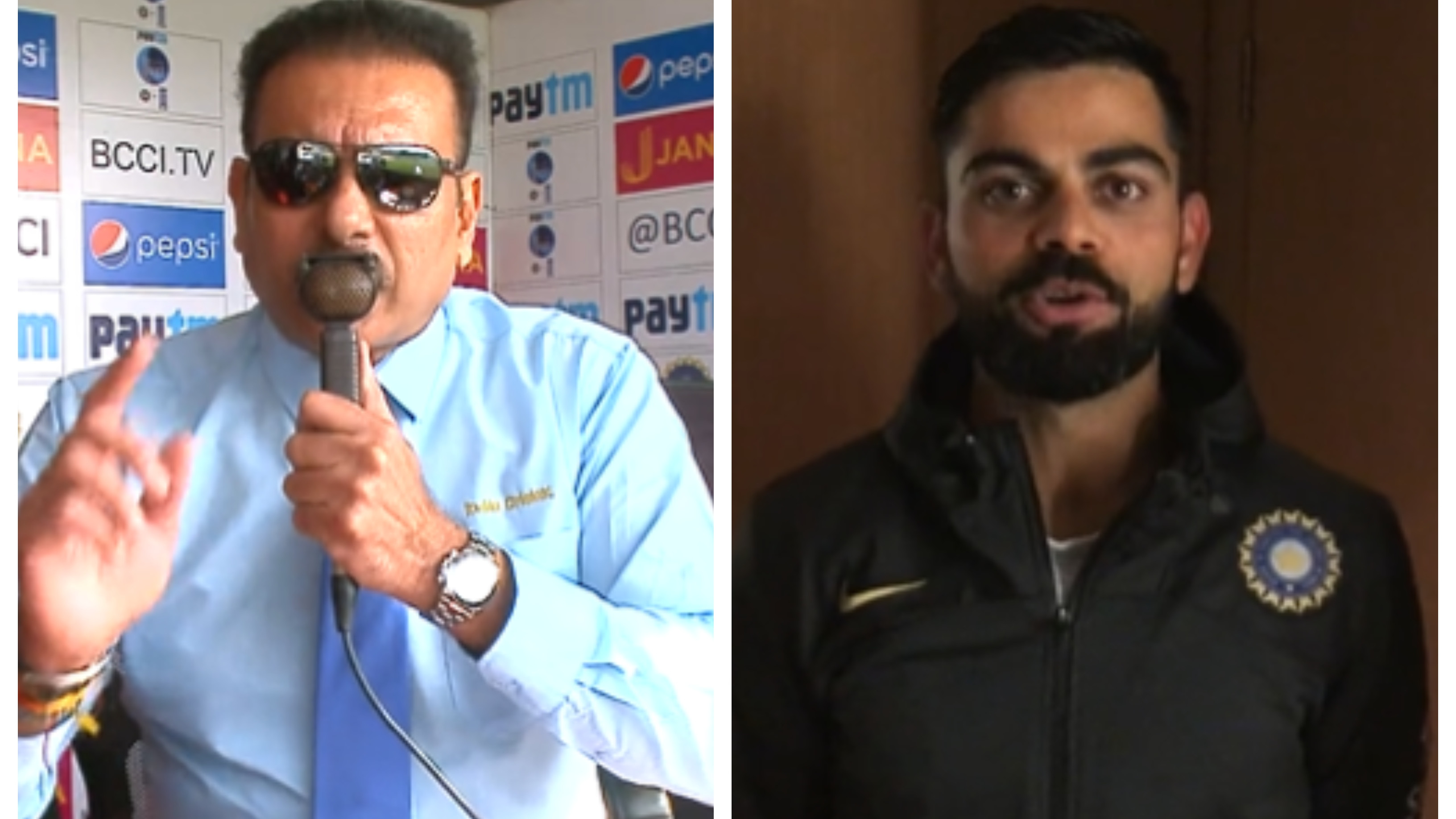 IND v SL 2022: WATCH – Shastri shares video as Kohli attempts his 'tracer bullet challenge' ahead of 100th Test