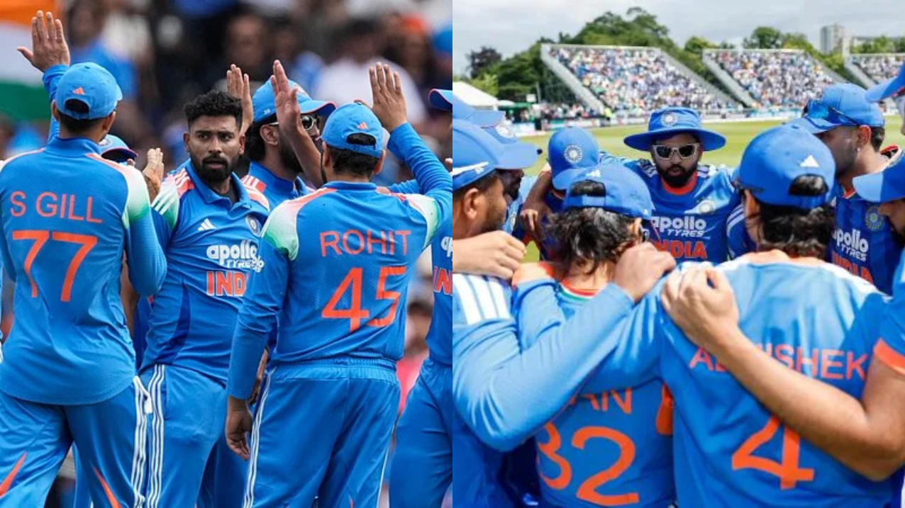 India T20I team and India ODI team | Getty