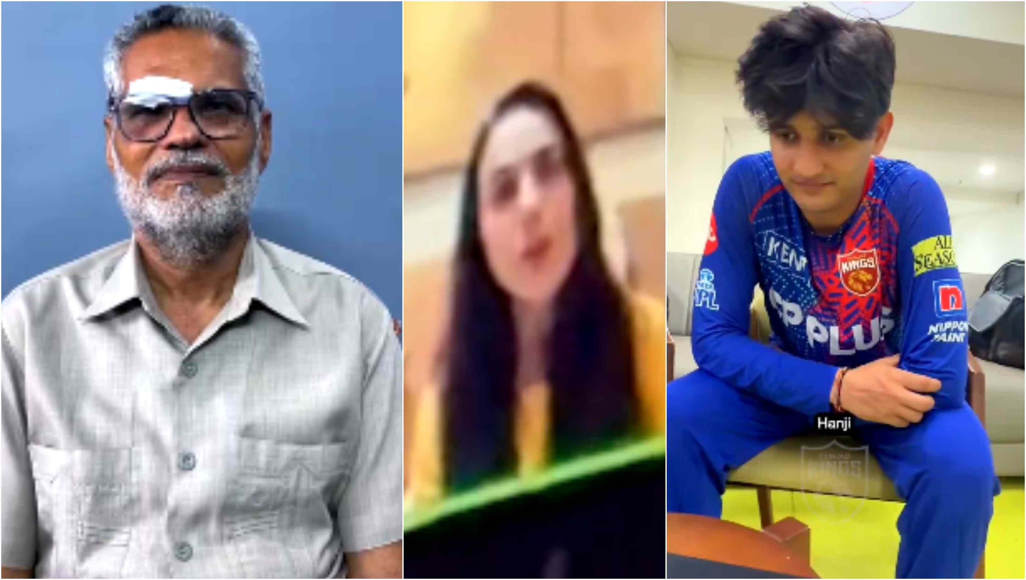 Priyansh Arya and Preity Zinta interacted with the elderly fan | @PunjabKingsIPL/X
