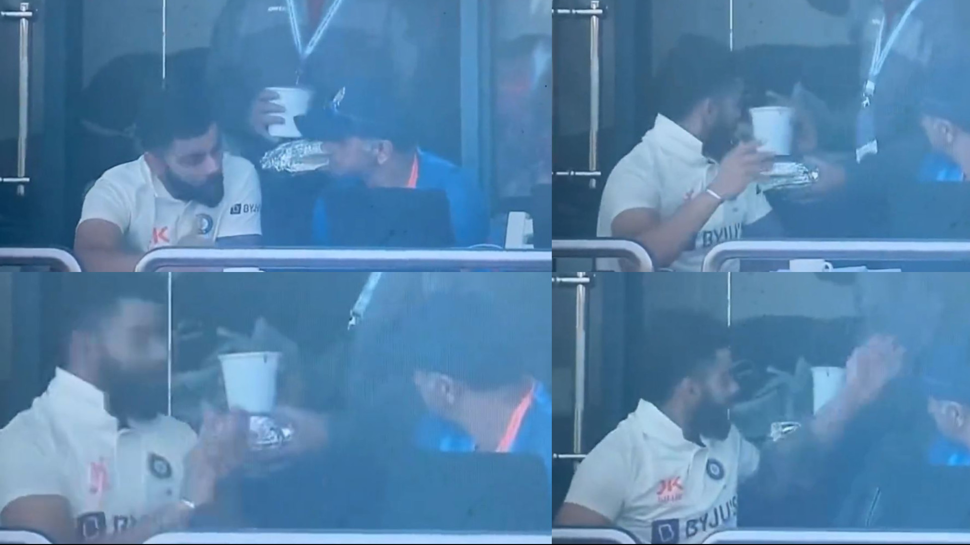 Virat Kohli excited to see his food arriving | Twitter