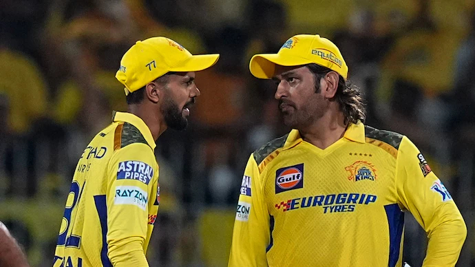 Ruturaj Gaikwad and MS Dhoni for CSK | IPL-BCCI