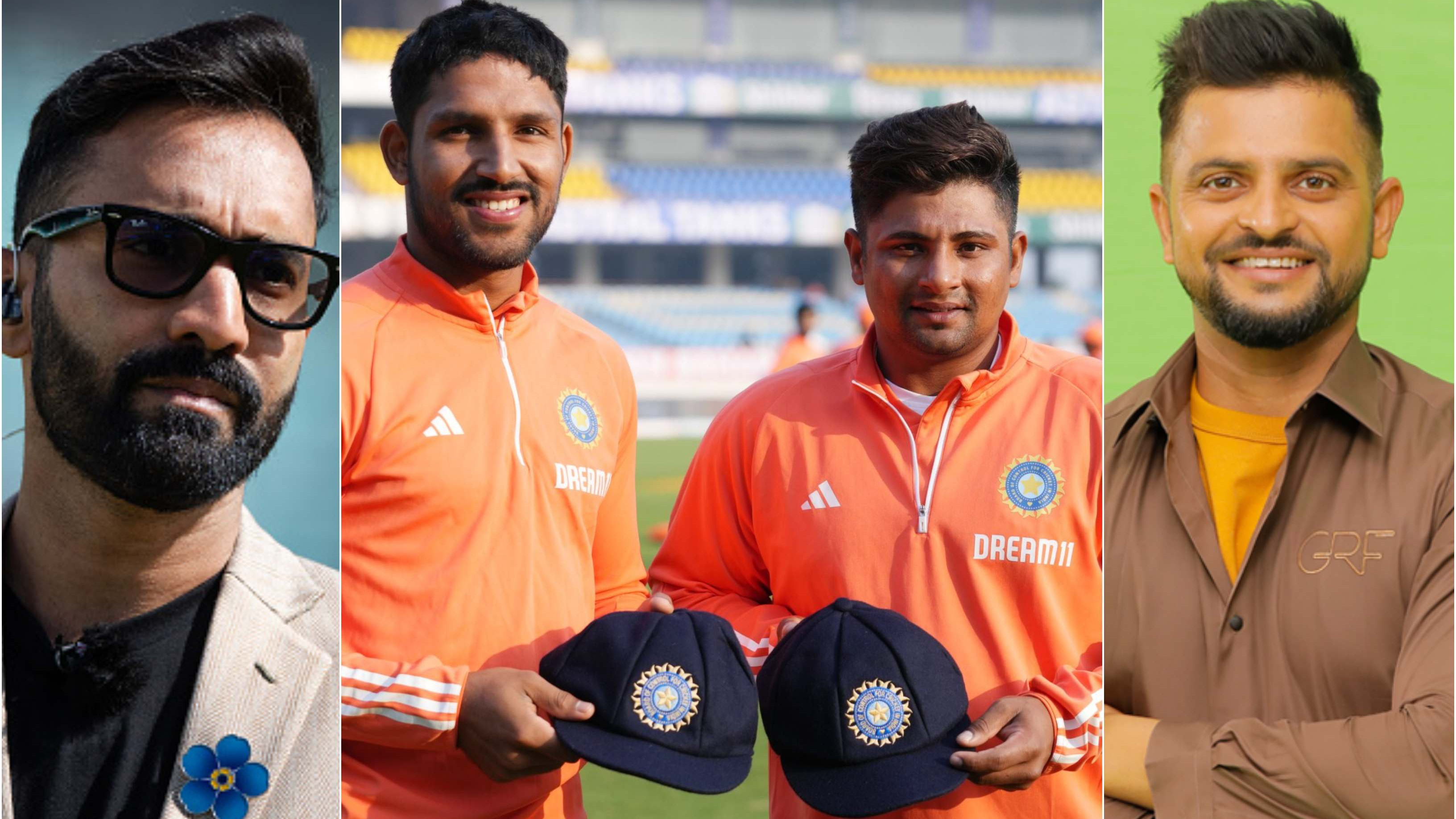 IND v ENG 2024: Cricket fraternity sends best wishes to Sarfaraz Khan and Dhruv Jurel as they make Test debuts in Rajkot