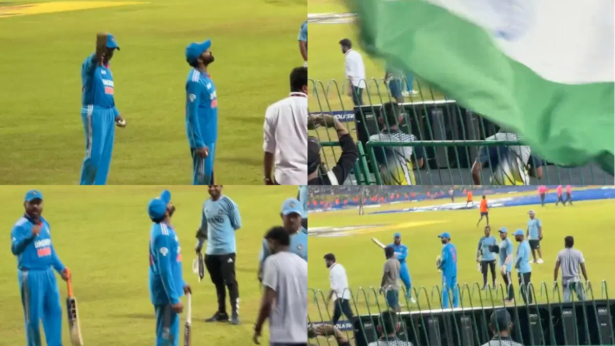 Asia Cup 2023: WATCH- Rohit Sharma signals a fan to wave the India flag higher