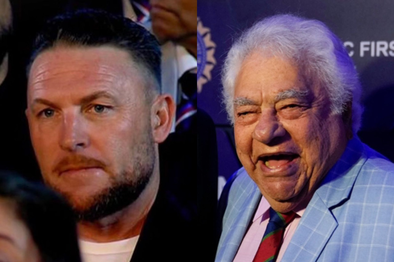 Brendon McCullum and Farokh Engineer | BCCI