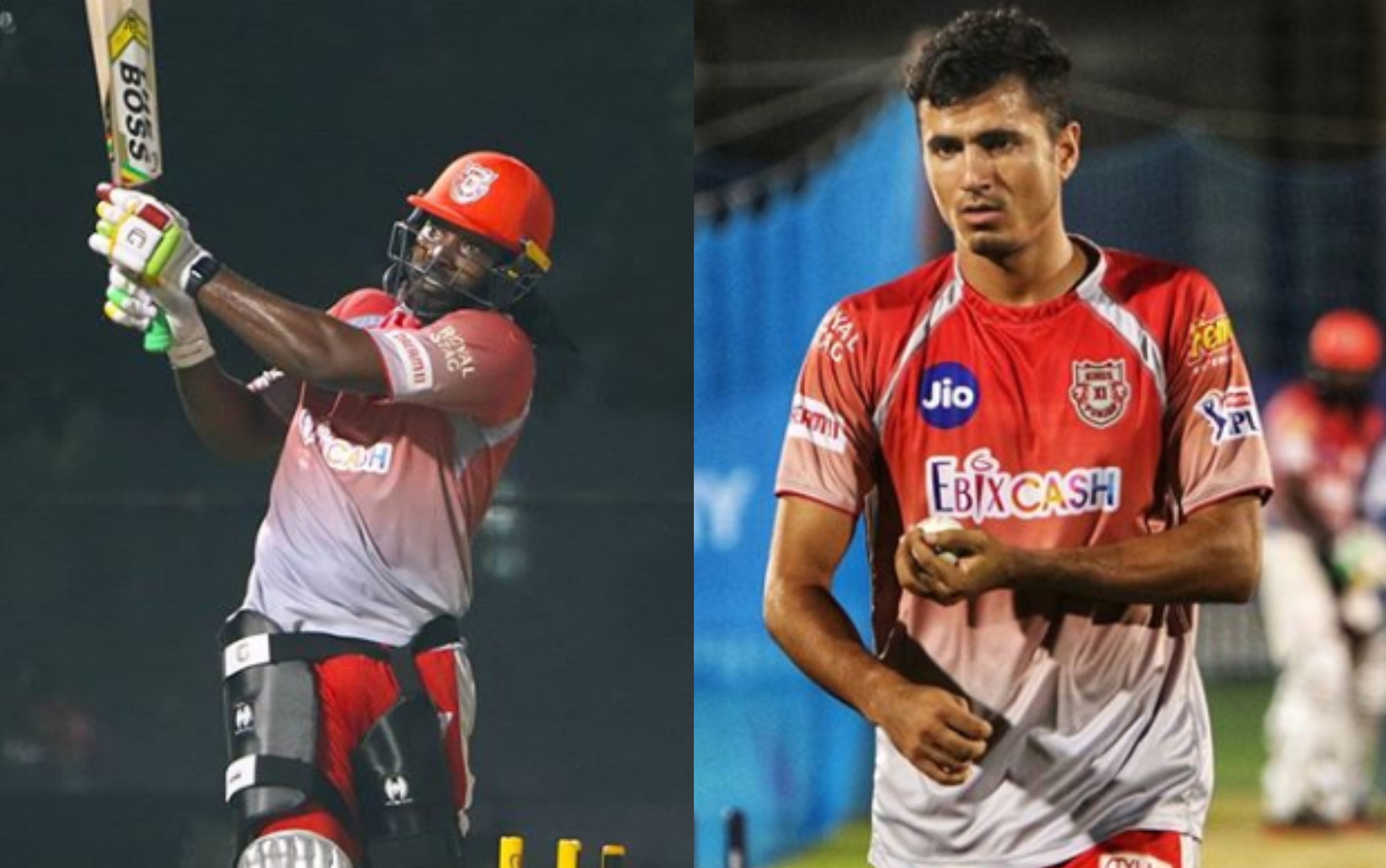 Chris Gayle and Mujeeb ur Rahman are yet to feature oin KXIP XI in the ongoing IPL 13 | KXIP Instagram