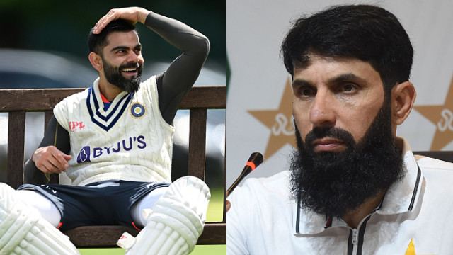 Virat Kohli tries to dominate due to his ego and pride, but is overdoing it and failing- Misbah Ul Haq