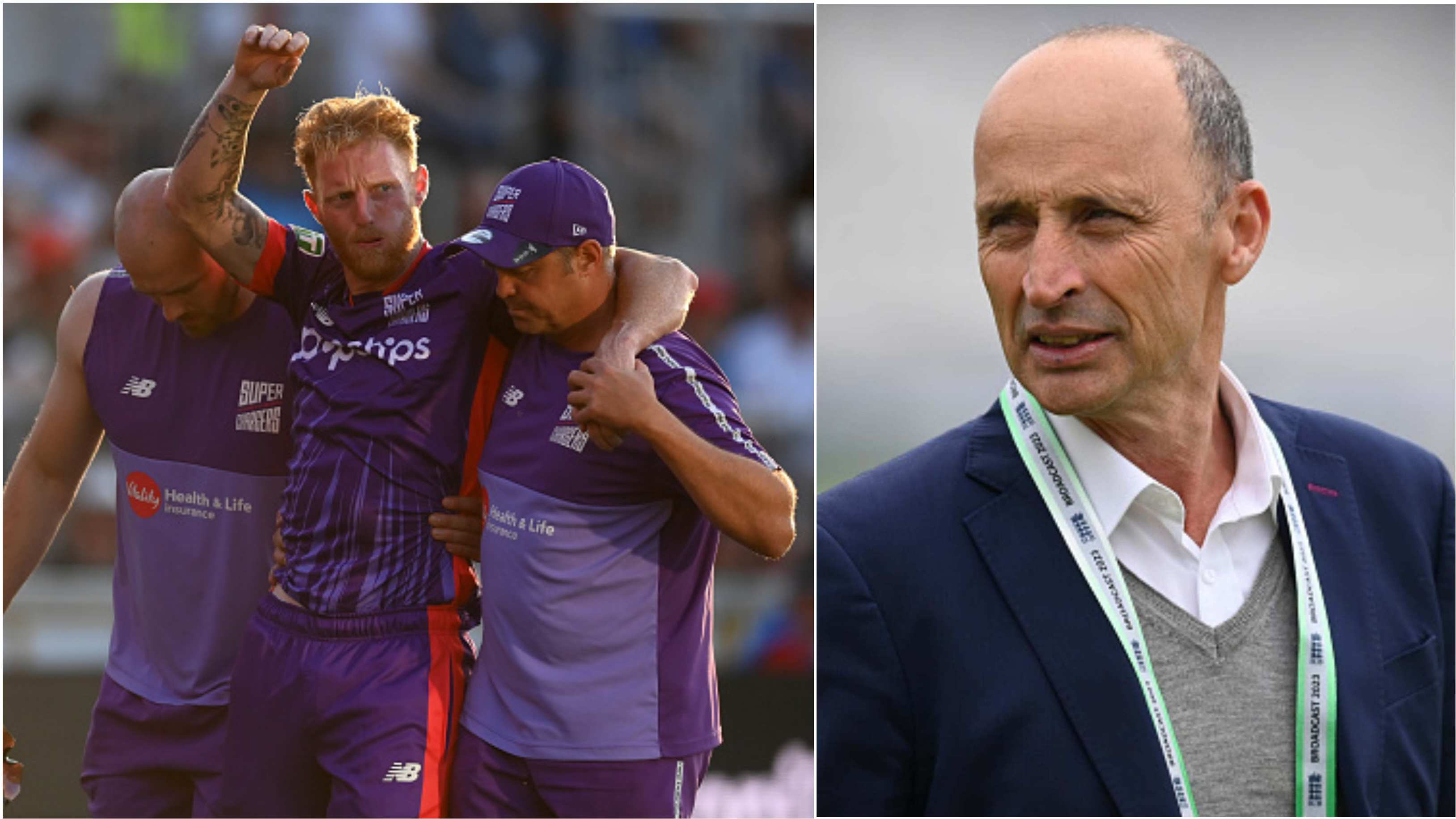 “Just too many formats,” Nasser Hussain criticizes cricket scheduling in England after Ben Stokes gets injured in The Hundred