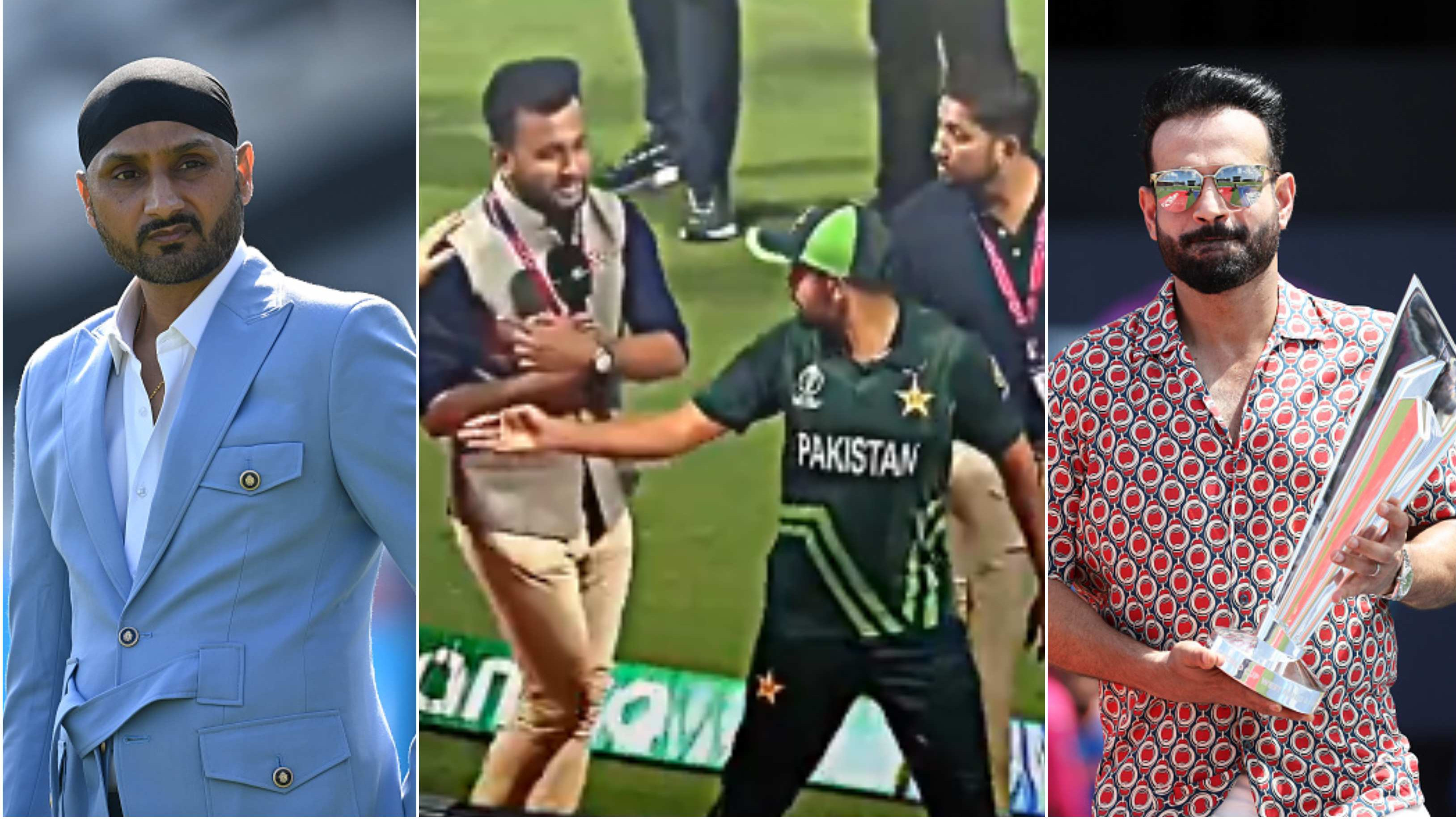 Harbhajan Singh shuts down Pakistan fan for spreading lies about Irfan Pathan; former India all-rounder also reacts