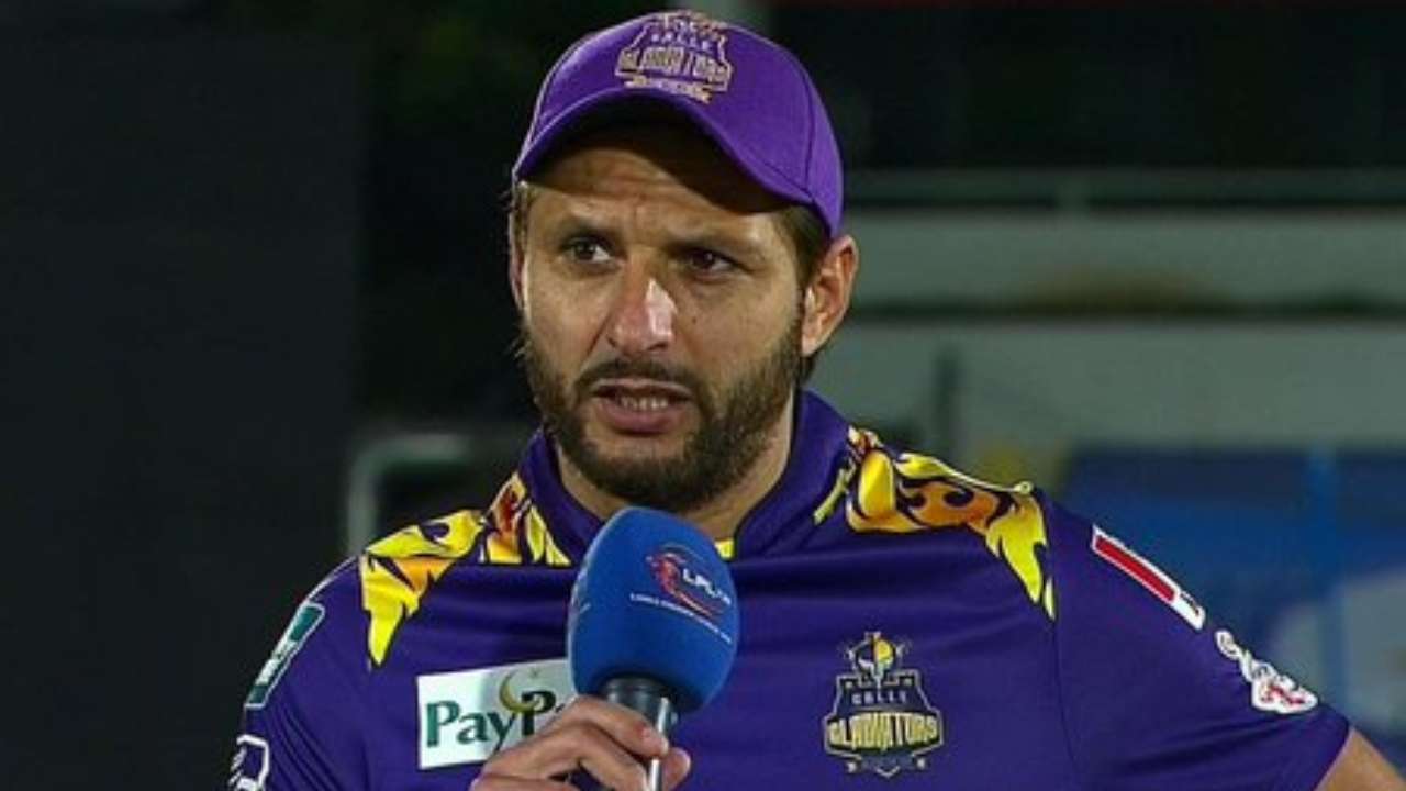 Shahid Afridi is playing for Galle Gladiators in LPL 2020