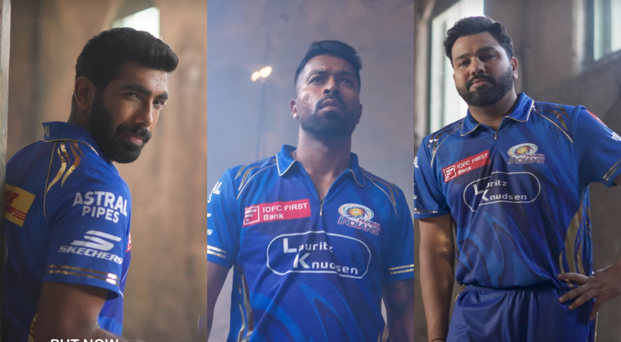 Hardik, Rohit and Bumrah feature in MI's jersey reveal video | MI Instagram