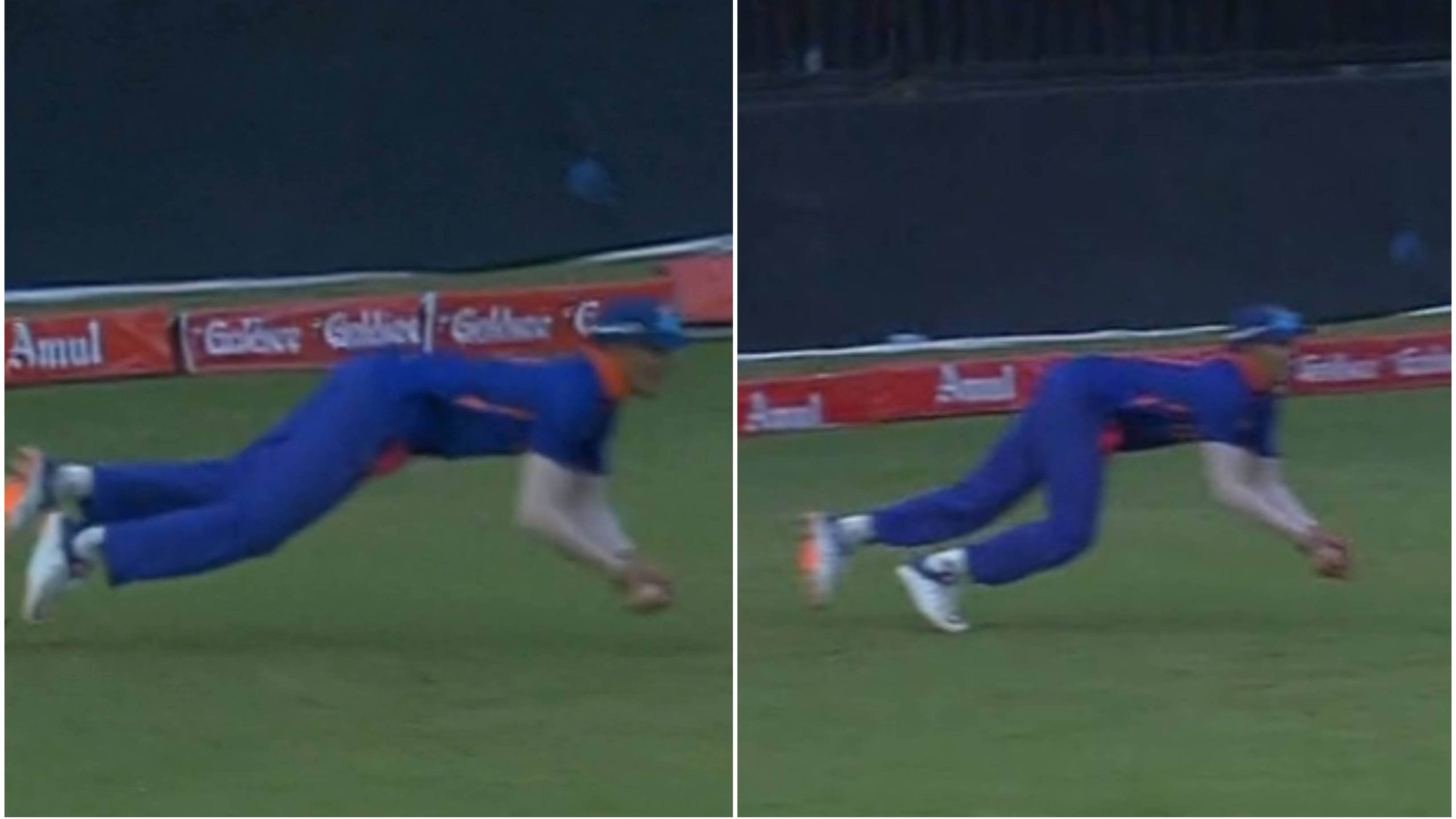 ZIM v IND 2022: WATCH - Shubman Gill plucks a stunner inches above the ground to dismiss Sikandar Raza