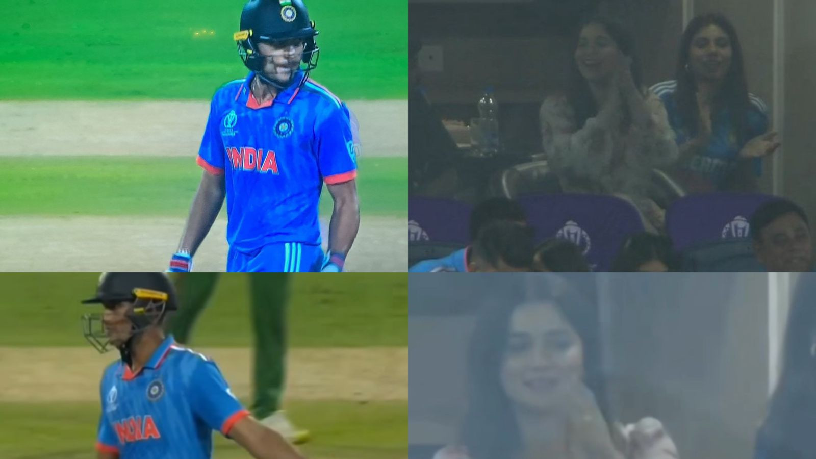 CWC 2023: WATCH - Sara Tendulkar's reaction to Shubman Gill's fifty goes viral on internet