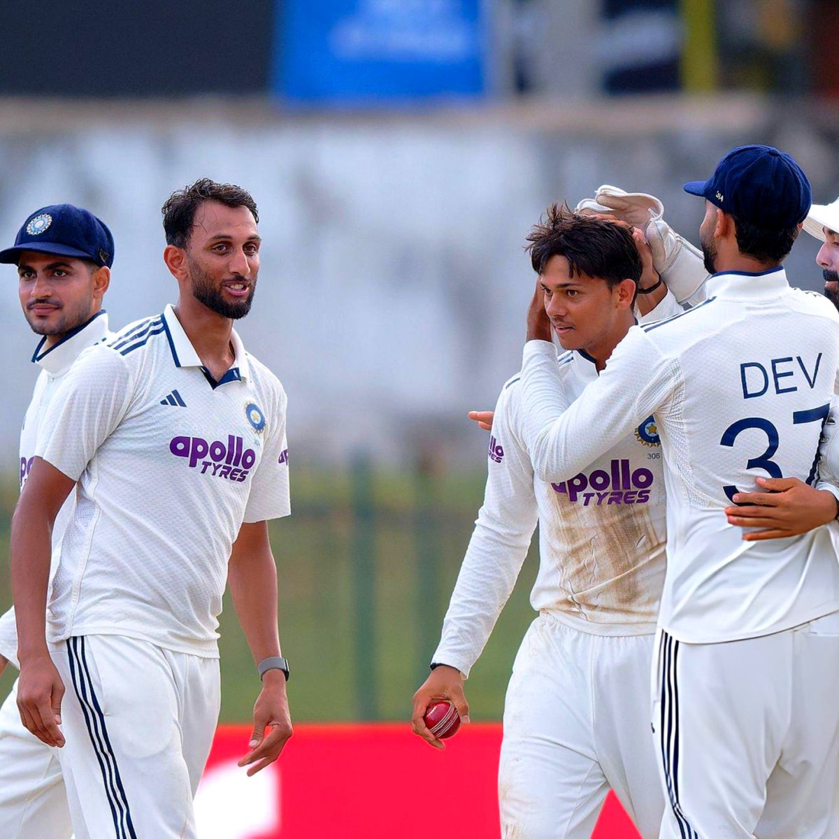 Krishna picked three wickets in Sri Lanka first innings | Getty