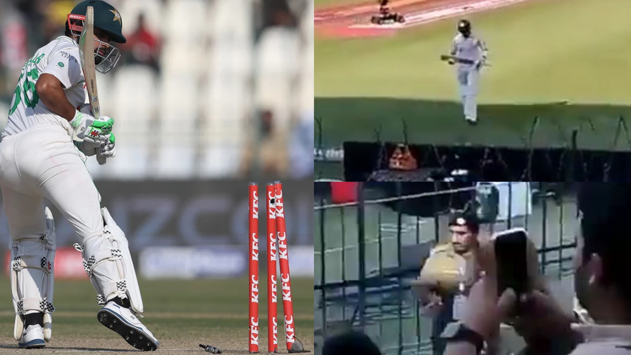 PAK v ENG 2022: WATCH- Babar Azam booed with 'ZimBabar' chants by crowd after dismissal in 2nd Test in Multan