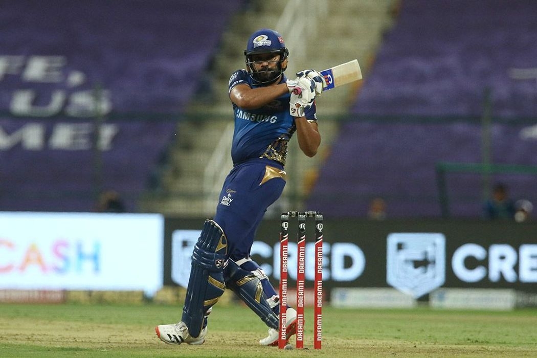 Rohit Sharma played 70 runs knock against Kings XI Punjab in Abu Dhabi. (Photo - IANS) 