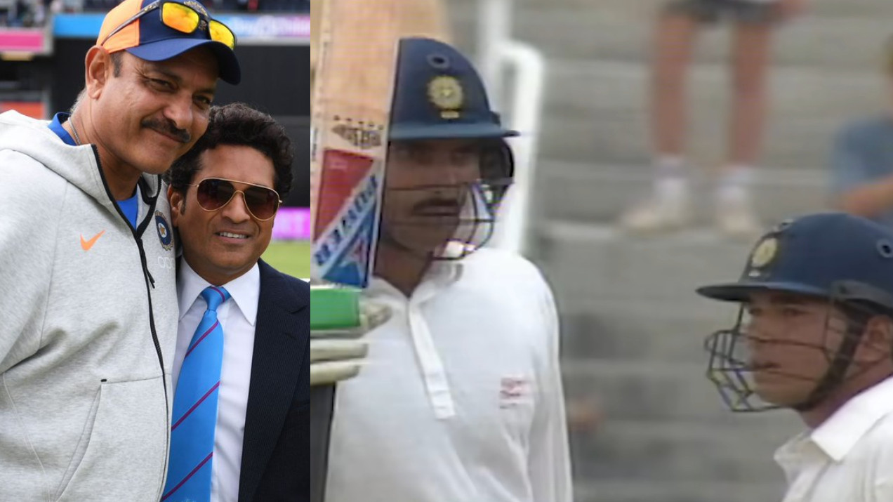 Ravi Shastri recalls asking Sachin Tendulkar to ‘shut up’ to keep him from sledging at Australians at SCG