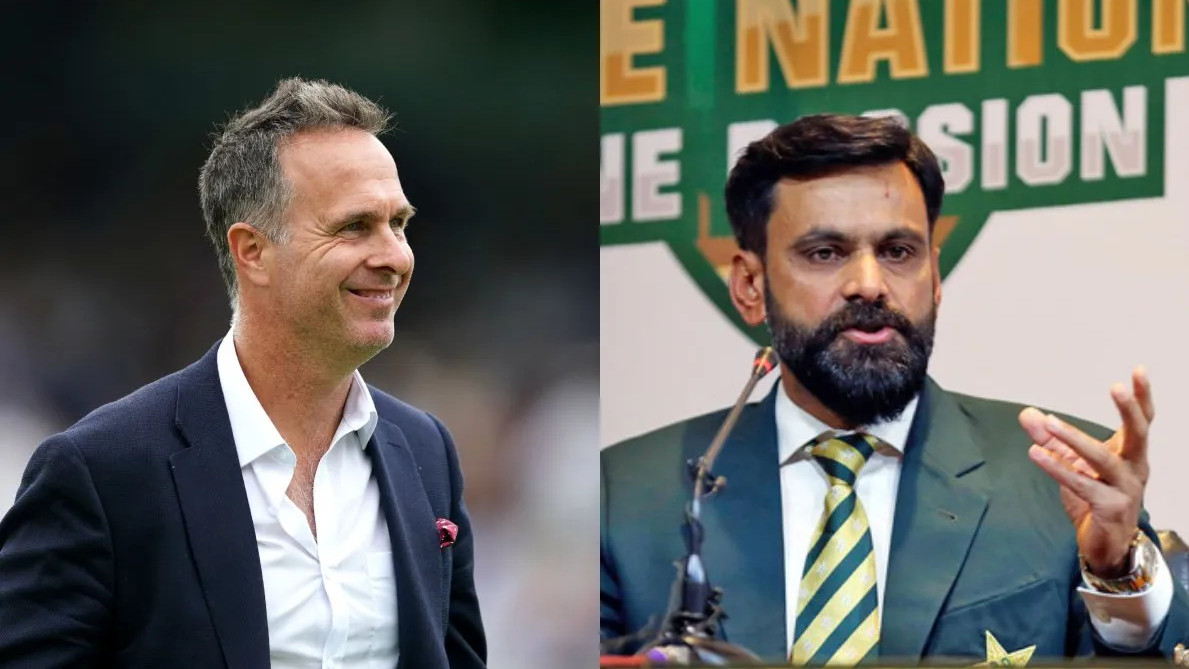 “Talk sense to a fool”- Mohammad Hafeez responds after his attempt to troll Michael Vaughan with a clip of his catch fails