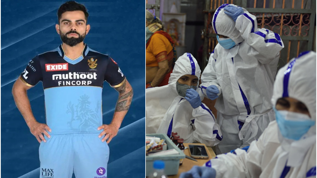 IPL 2021: WATCH - RCB to wear blue jersey versus KKR to honor frontline workers fighting against COVID