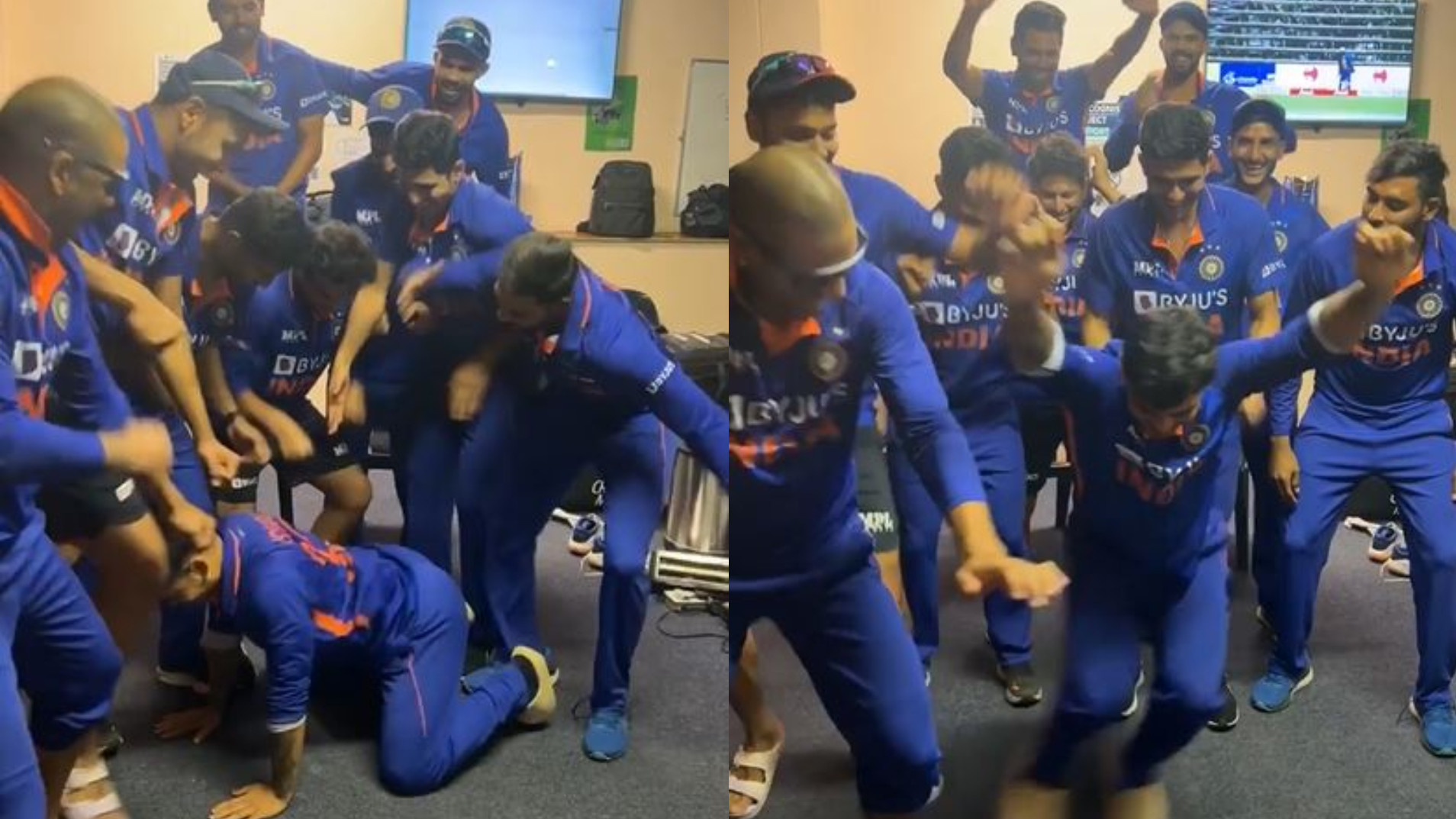 ZIM v IND 2022: WATCH- Indian players dance on ‘Kaala Chashma’ as they celebrate ODI series over Zimbabwe