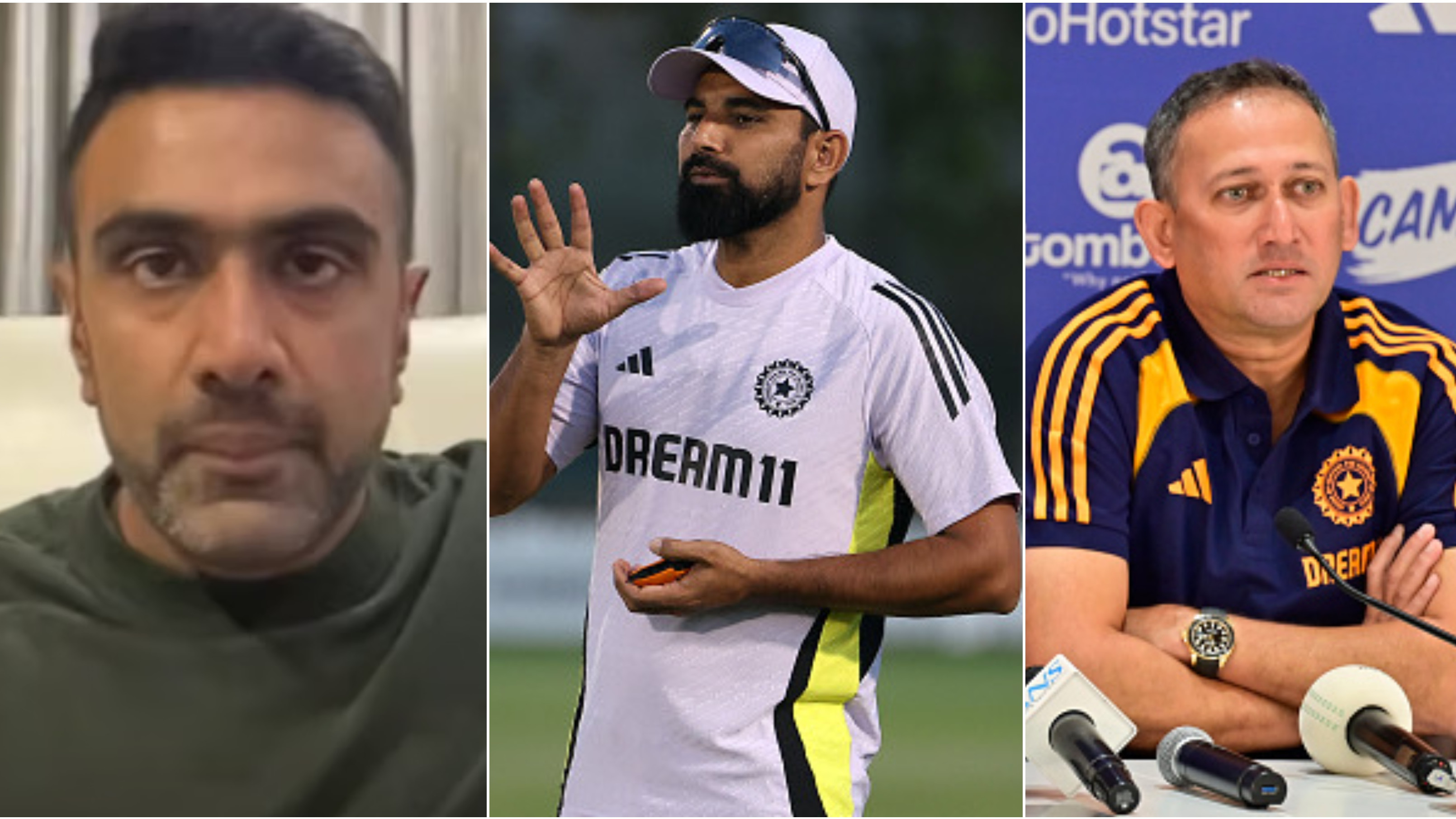 “Everything in Indian cricket runs on indirect speech,” Ashwin shares his thoughts on Shami-Agarkar fallout