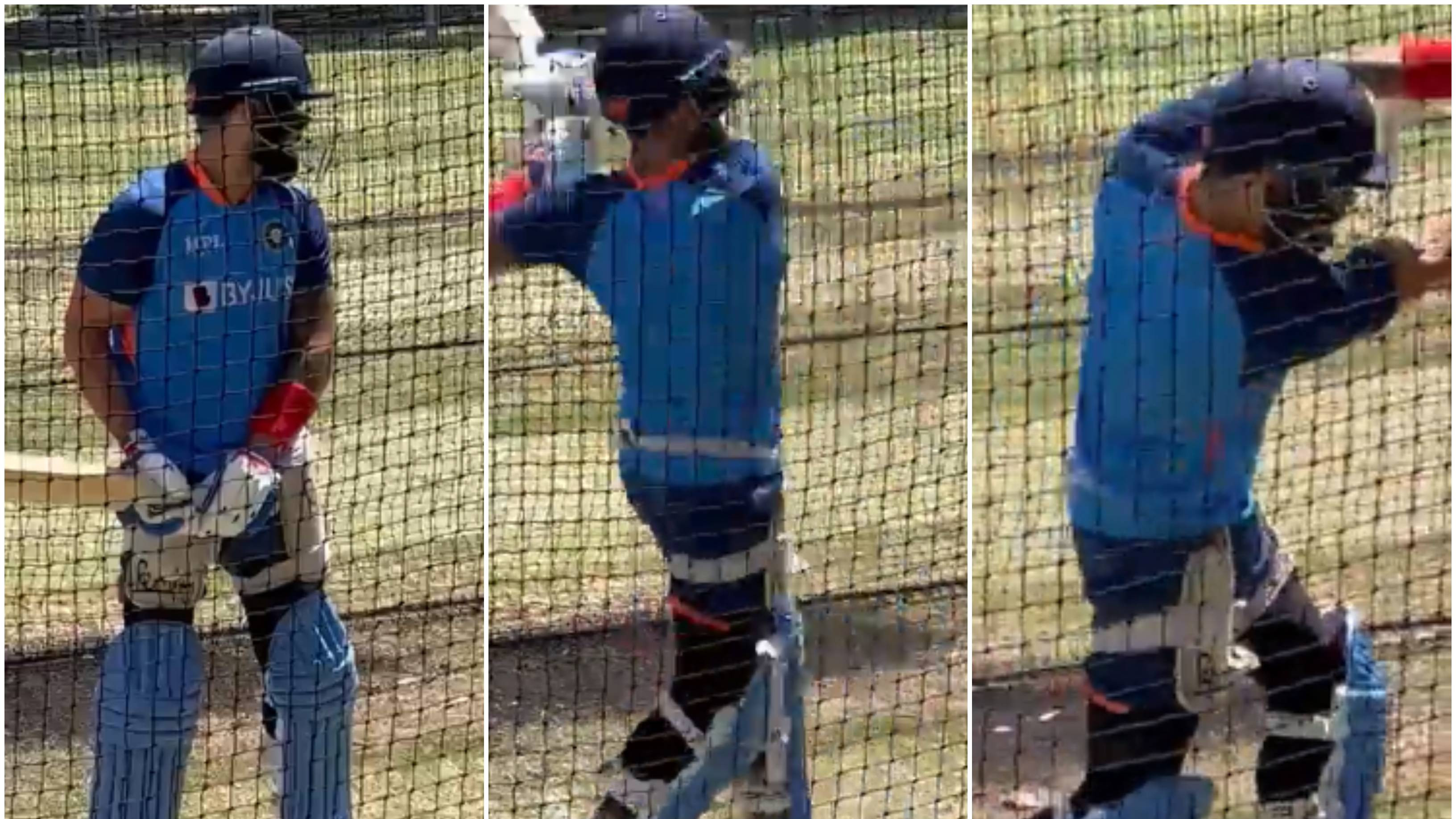 WATCH: Virat Kohli hones his batting skills in the nets ahead of T20 World Cup 2022