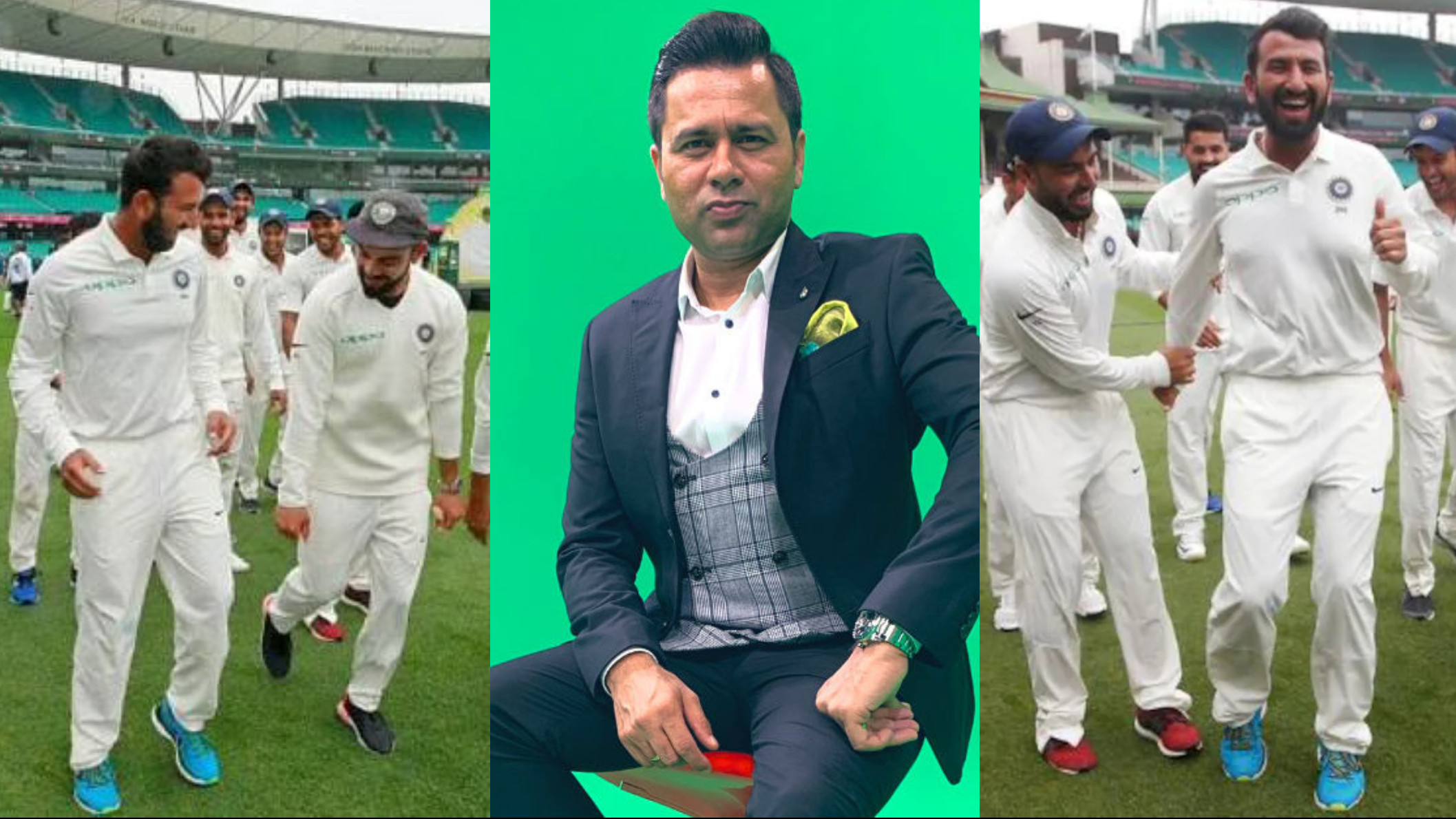 Aakash Chopra asks Cheteshwar Pujara if he became a better dancer since 2008 during Q&A; batter replies