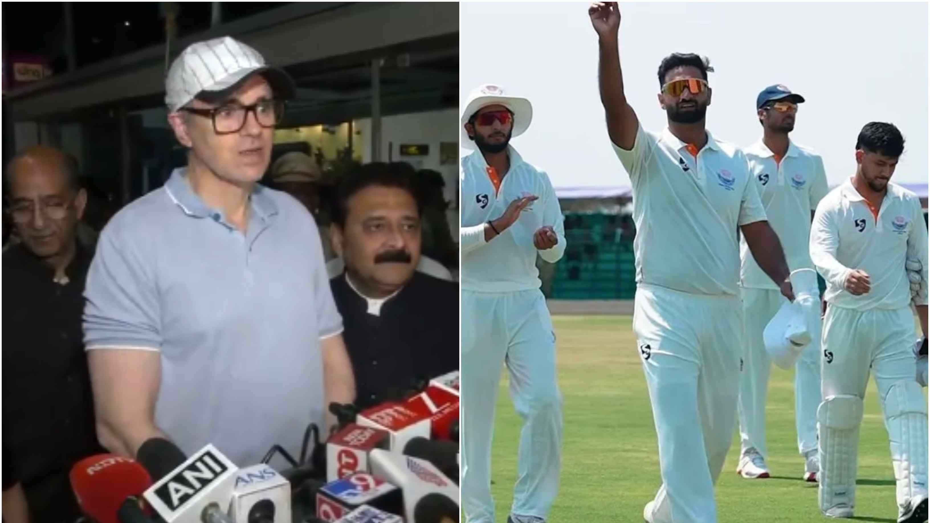 WATCH: “One or two deserve to wear Indian colours,” CM Omar Abdullah as J&K on the cups of winning maiden Ranji Trophy title