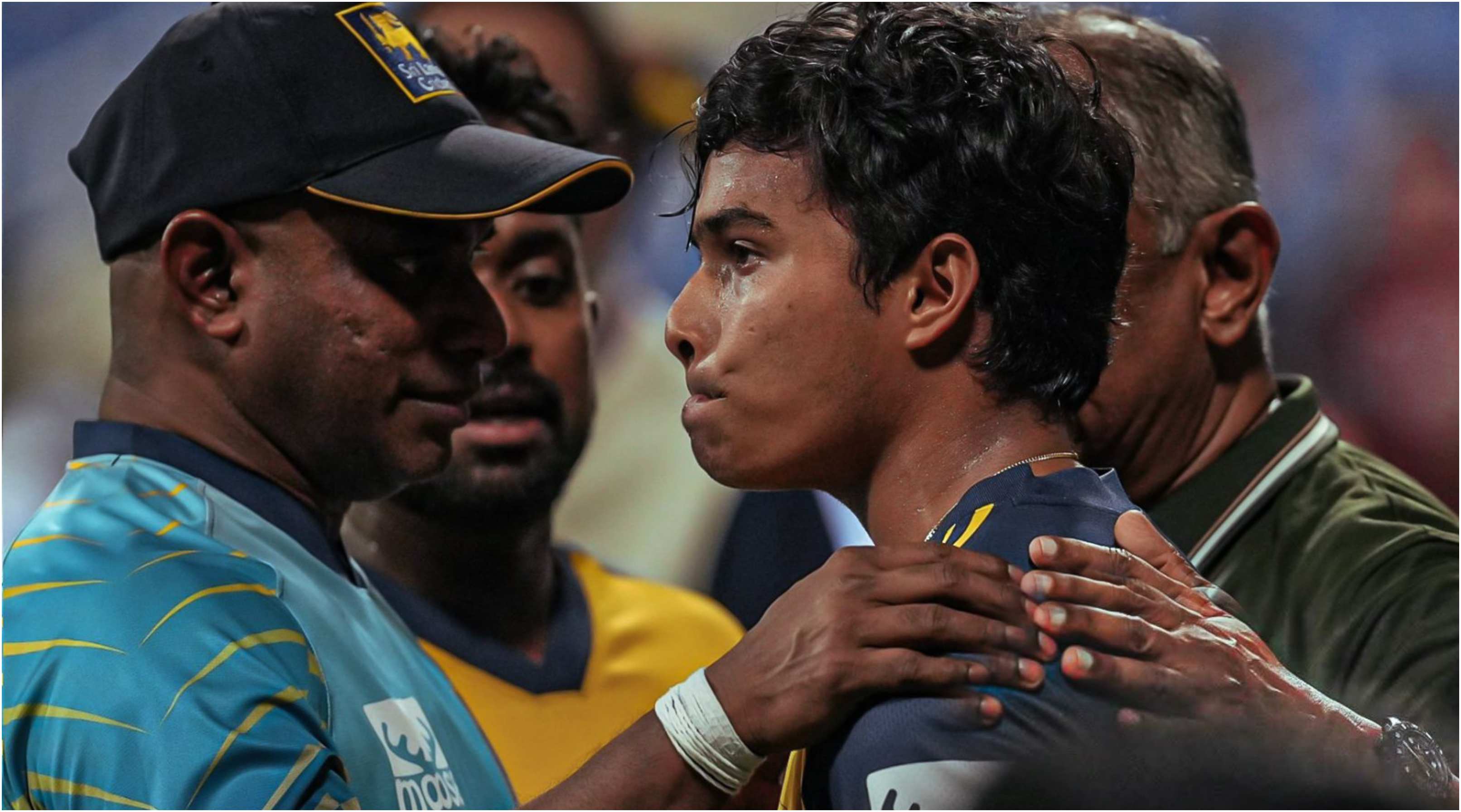 Dunith Wellalage was informed of his father's death after the team's Asia Cup match against Afghanistan | X