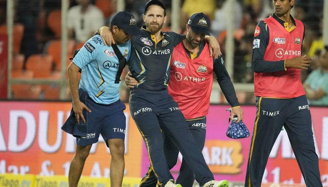 Kane Williamson hurt his knee during the IPL 2023 opener between GT and CSK | BCCI-IPL