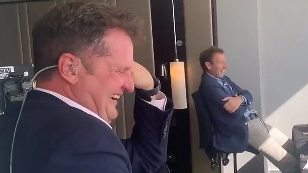 ENG v WI 2020: WATCH – Co-commentators burst into laughter as Michael Atherton gets pranked live on air