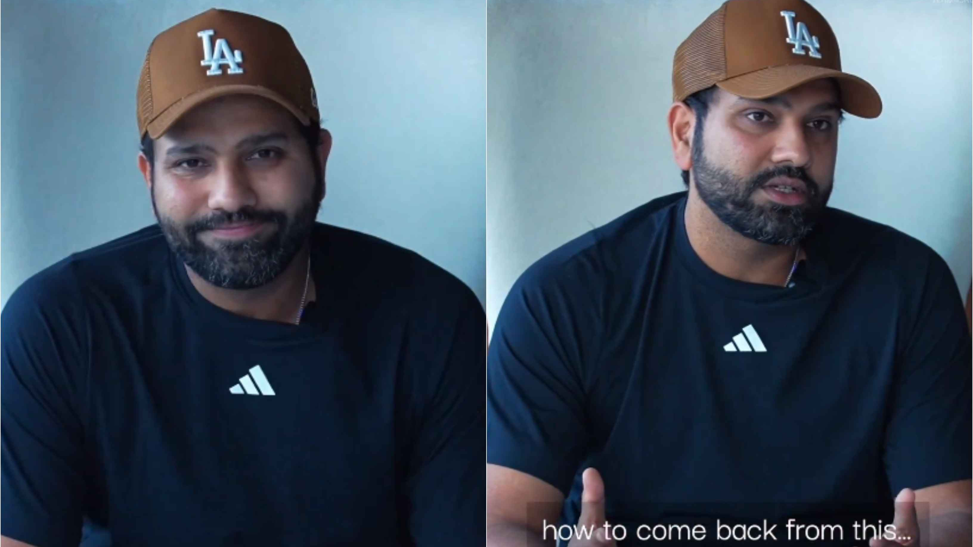 WATCH: “It was not so easy to move on,” Rohit Sharma opens up on World Cup 2023 final heartbreak