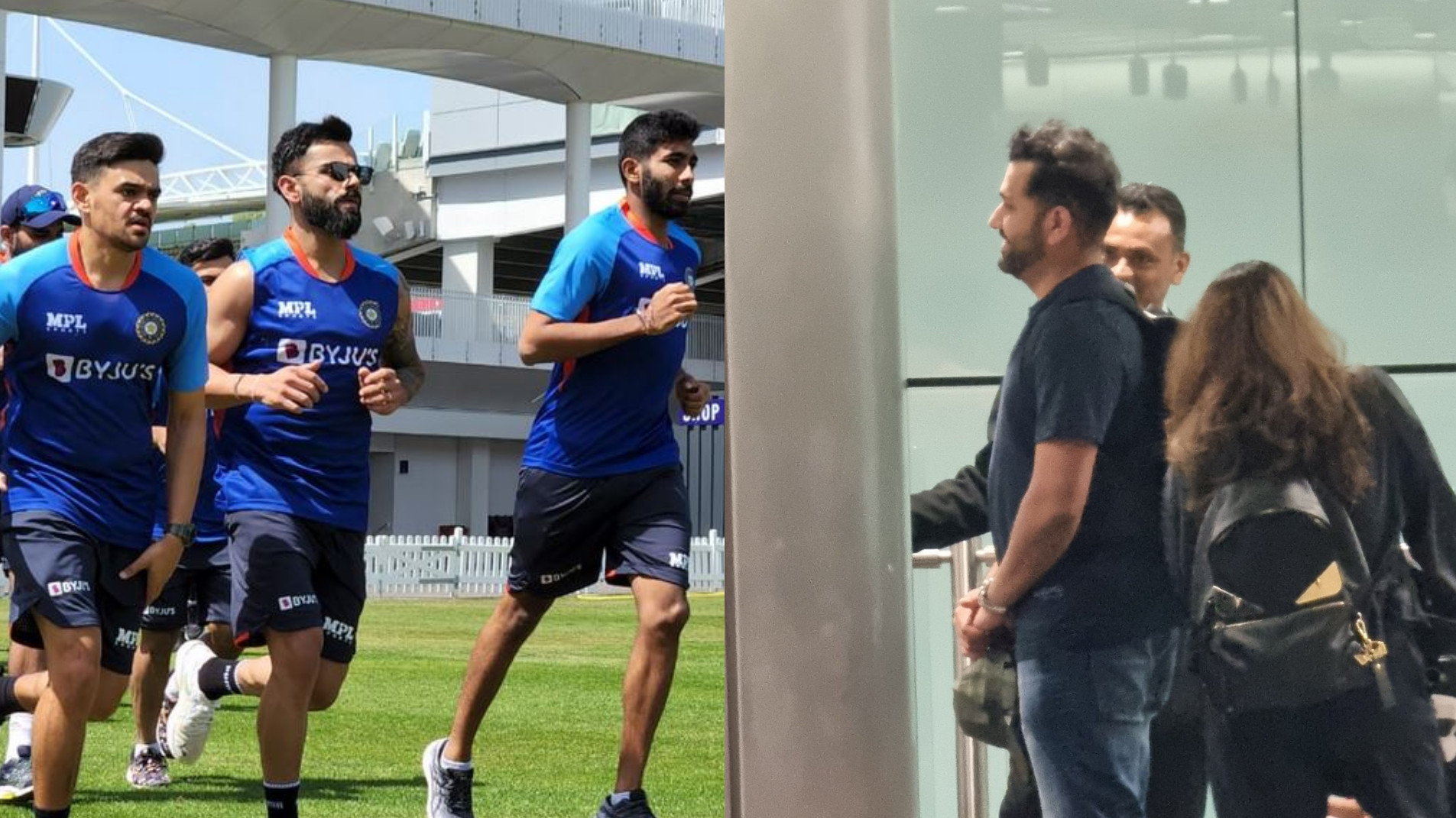 ENG v IND 2022: See Pics- Team India trains at Lord's; Rohit Sharma reaches London to join the camp