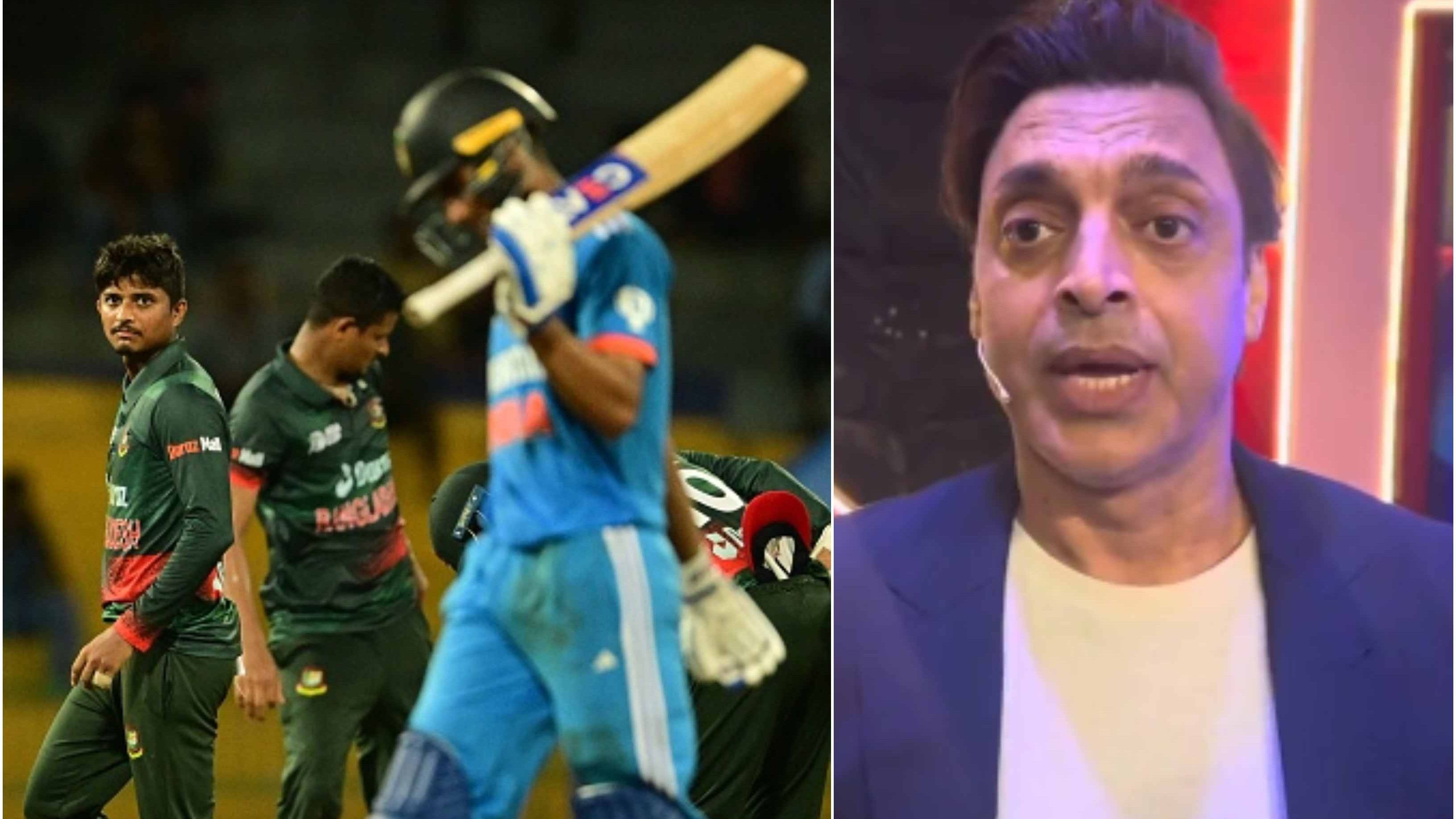 Asia Cup 2023: WATCH – “Some relief for Pakistan fans, including me,” says Shoaib Akhtar after India’s loss to Bangladesh