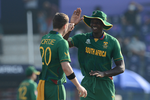 Kagiso Rabada and Anrich Nortje took 6 wickets between them | Getty 