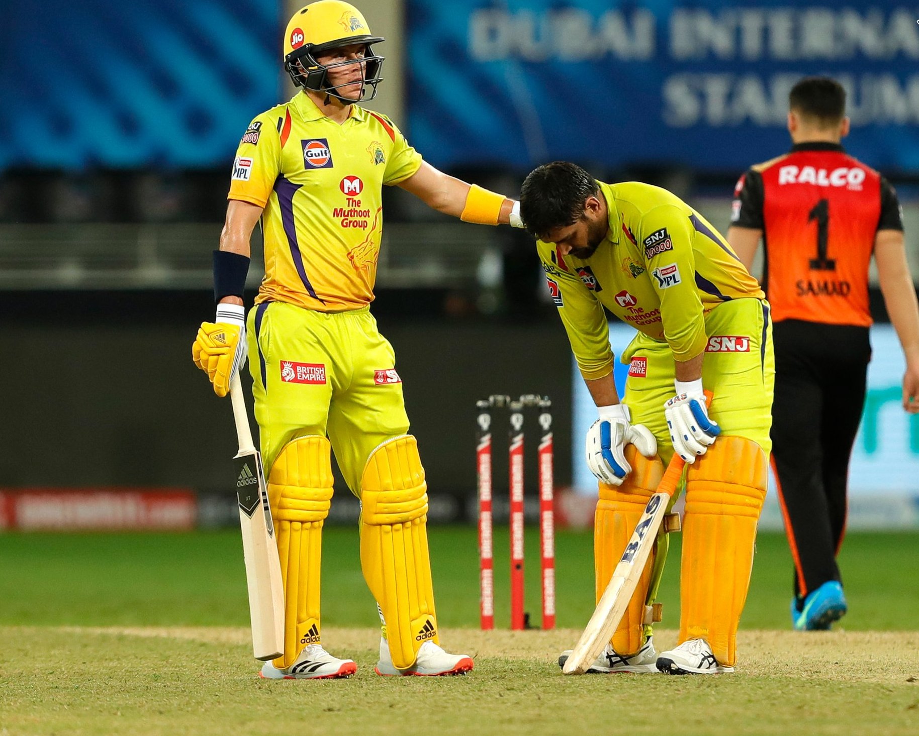 MS Dhoni failed to take his team over the line against SRH | CSK/Twitter