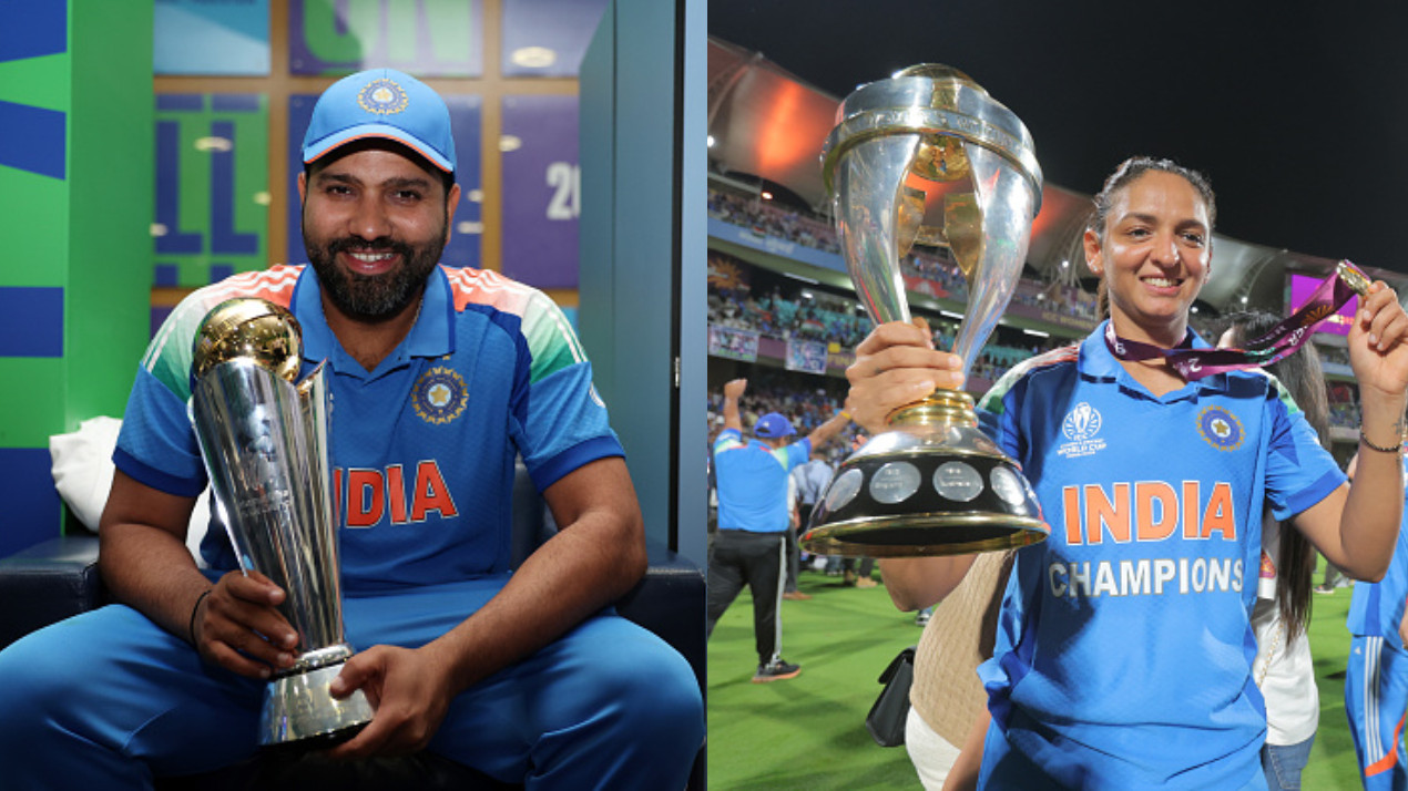 Rohit Sharma and Harmanpreet Kaur to receive the coveted Padma Shri award