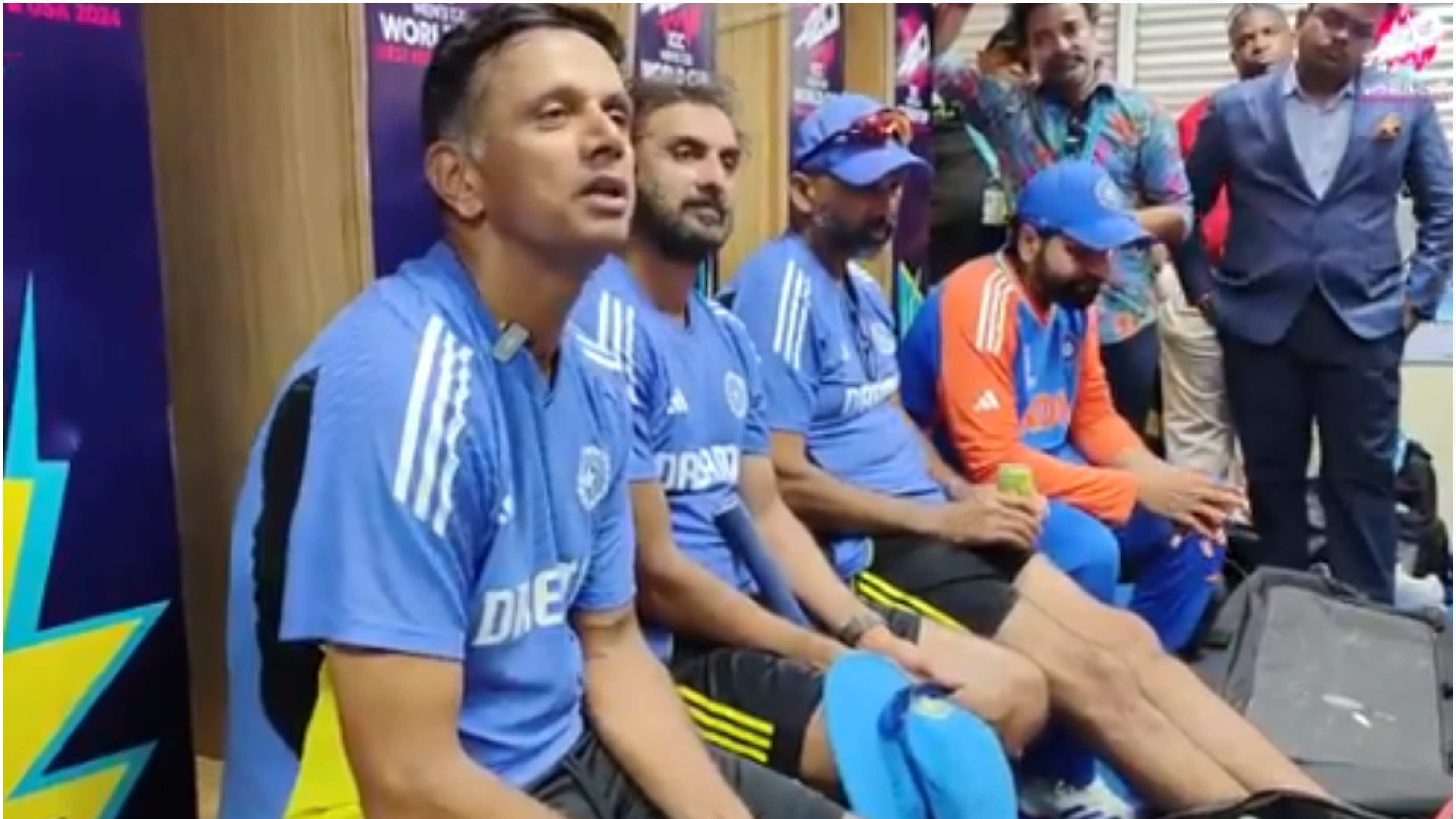 WATCH: “Thank you very much for making that call,” Dravid’s special message for Rohit after India’s T20 World Cup win