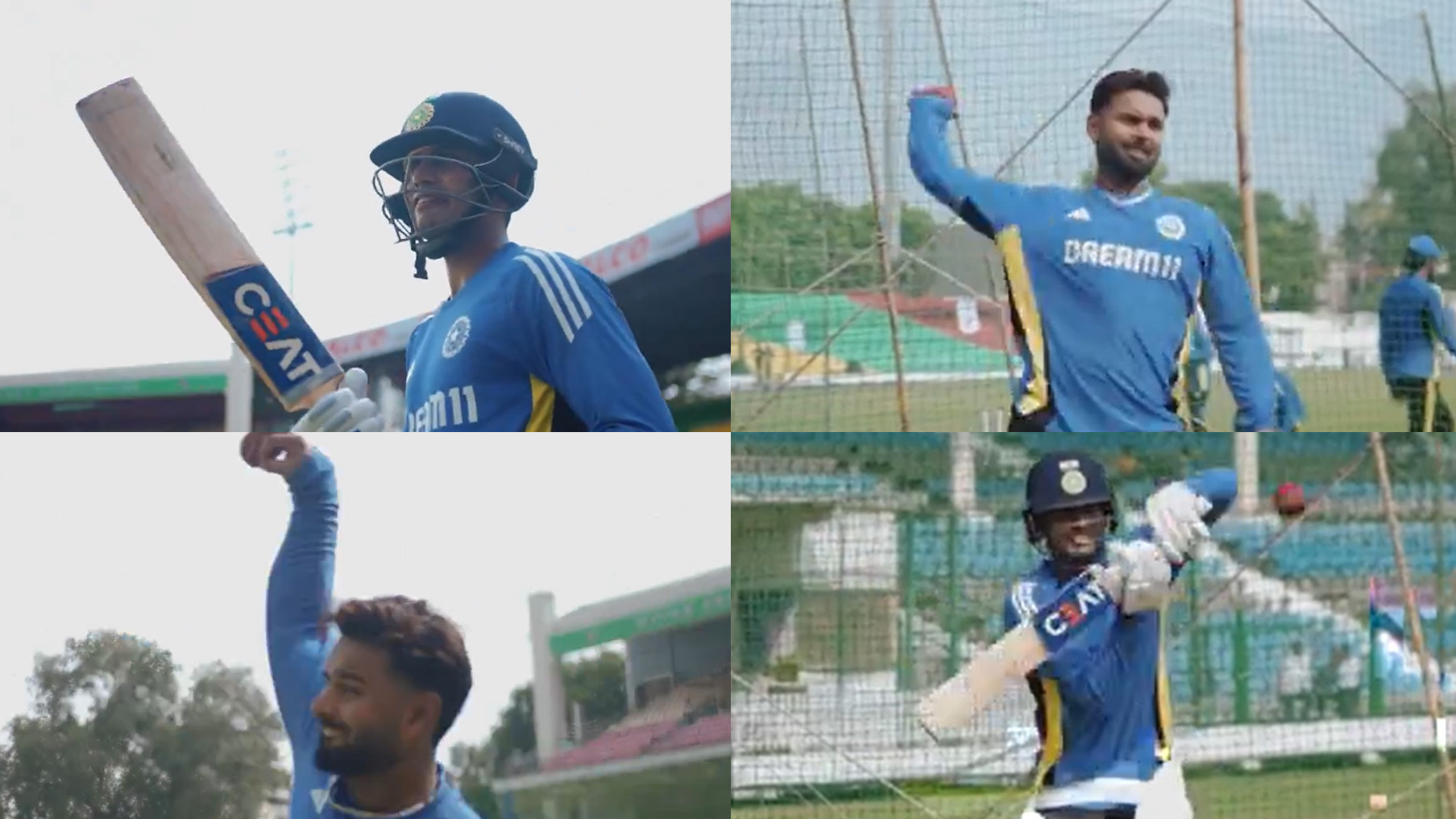 IND v BAN 2024: WATCH- Rishabh Pant helps Shubman Gill in nets by bowling spin deliveries at him