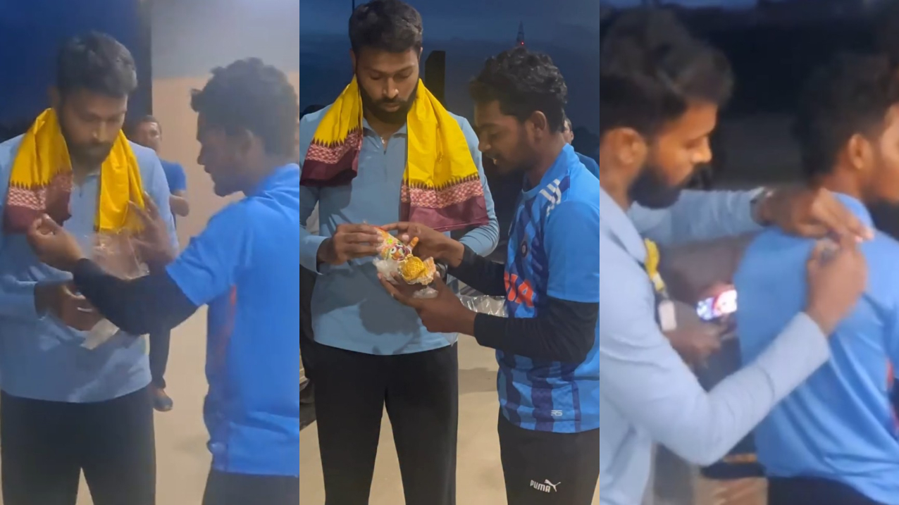 Hardik Pandya's fan traveled from Odisha to Bengaluru on cycle to meet him | Instagram