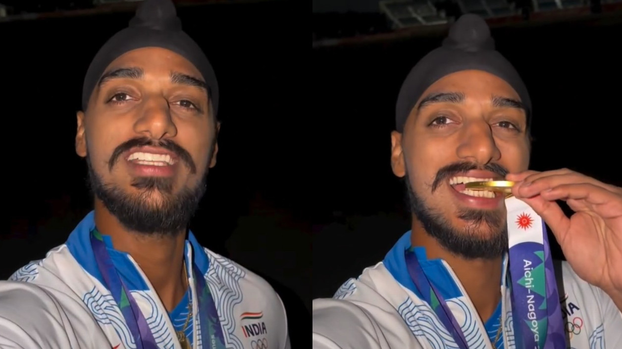 WATCH- Arshdeep Singh’s 'First time was so nice, we had to do it twice' reel after India wins Gold medal in Asian Games 2026
