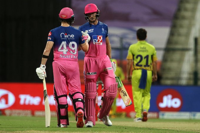 Buttler and Smith shared a 98-run stand for the fourth wicket | IPL/BCCI