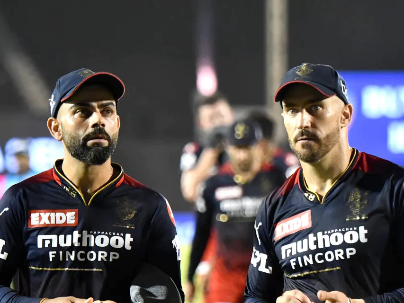 Virat Kohli and Faf du Plessis | RCB Twitter