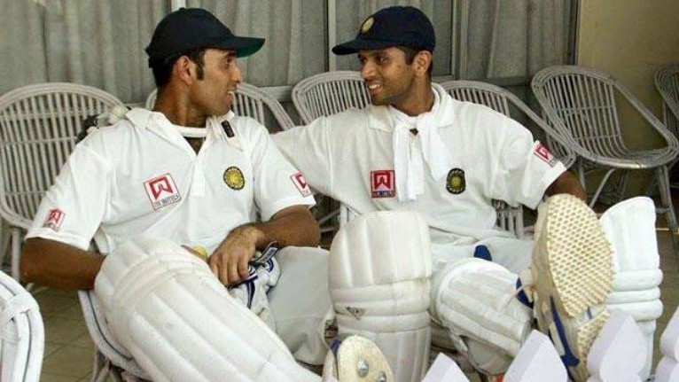“Dravid responded to every challenge; a committed student of the game,” says Laxman