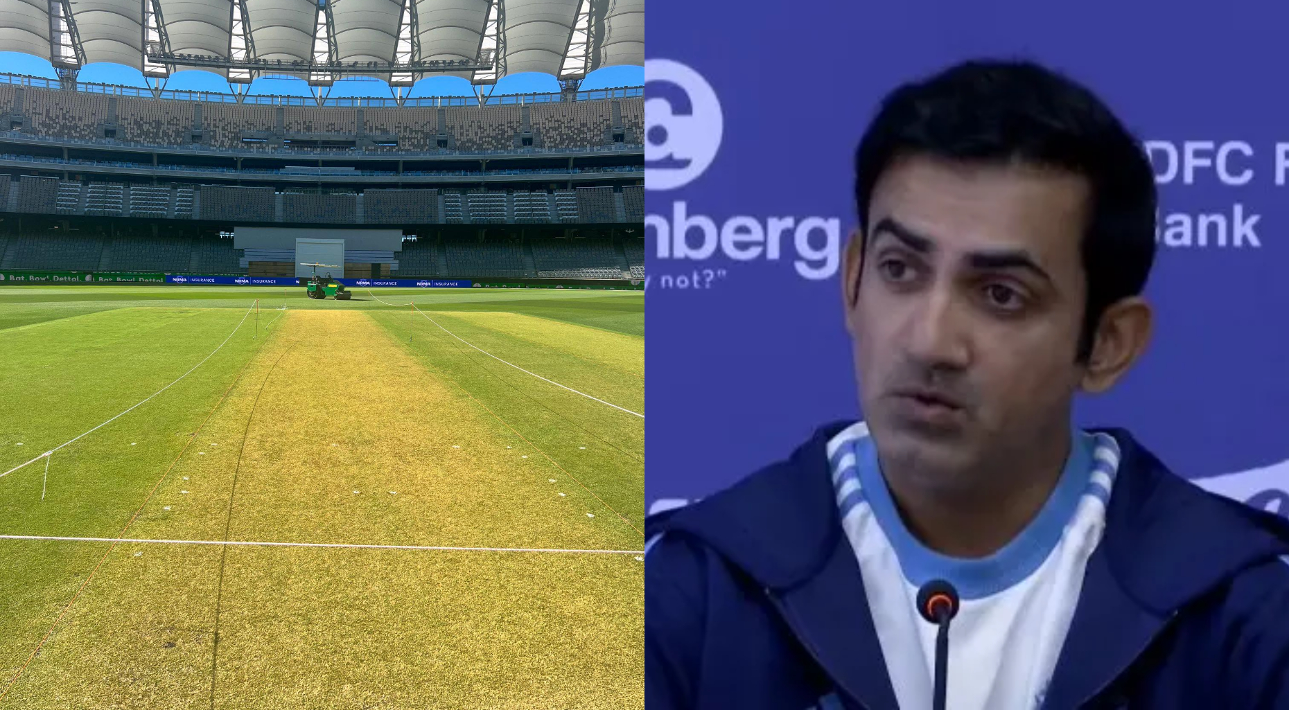 Gambhir talked about Australia prepping fiery pitches for India Tests | X